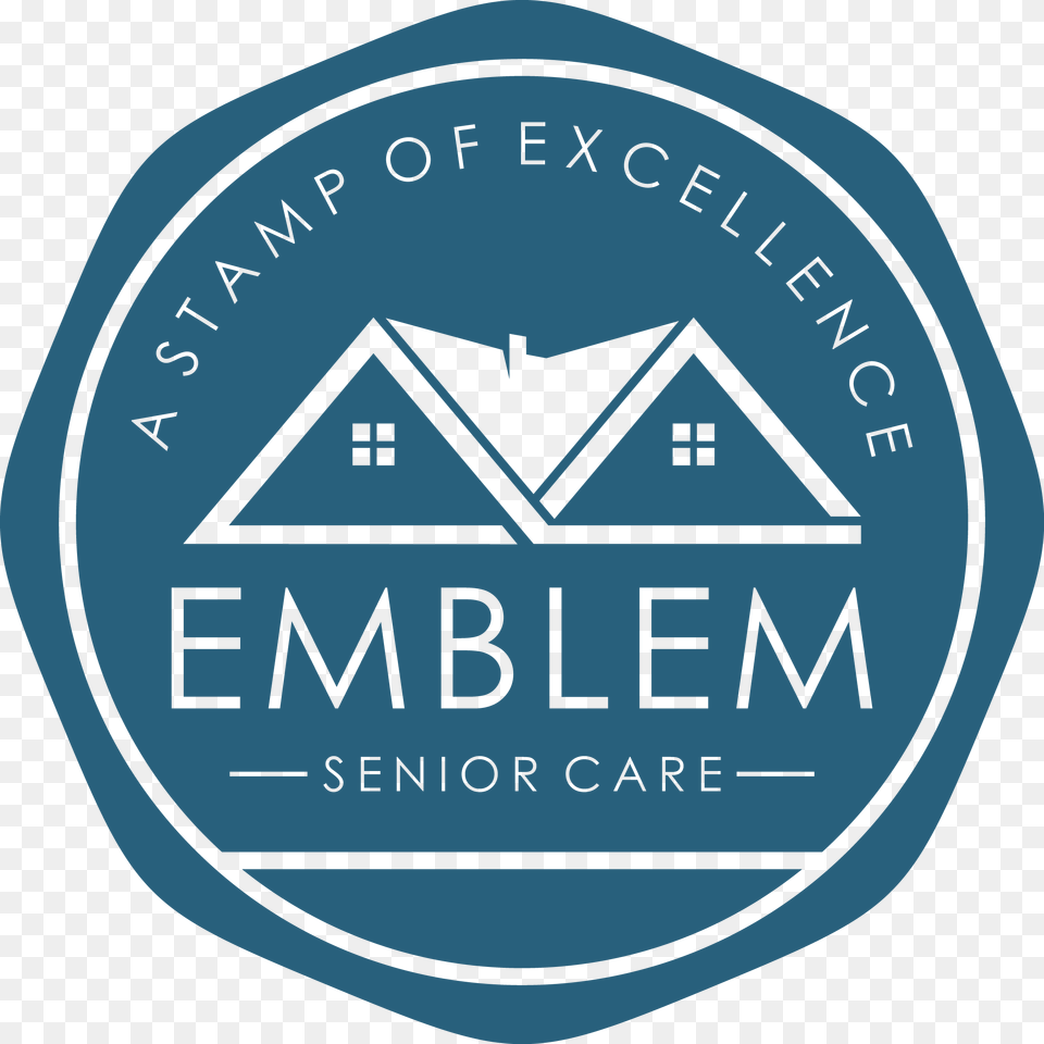 Emblem Senior Care Circle, Logo, Badge, Symbol, Architecture Png