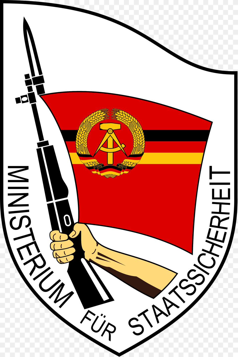 Emblem Stasi, Firearm, Gun, Rifle, Weapon Free Png Download