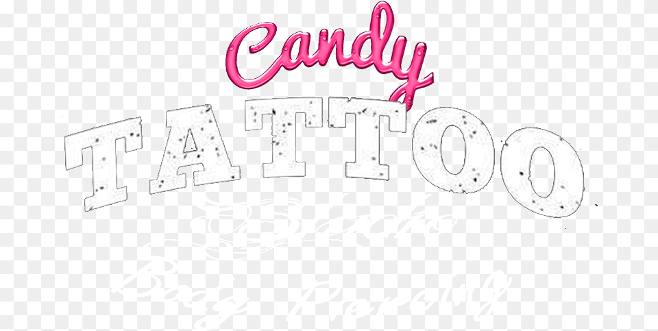 Emblema Candy Tattoo Tattoo, Text Free Png Download