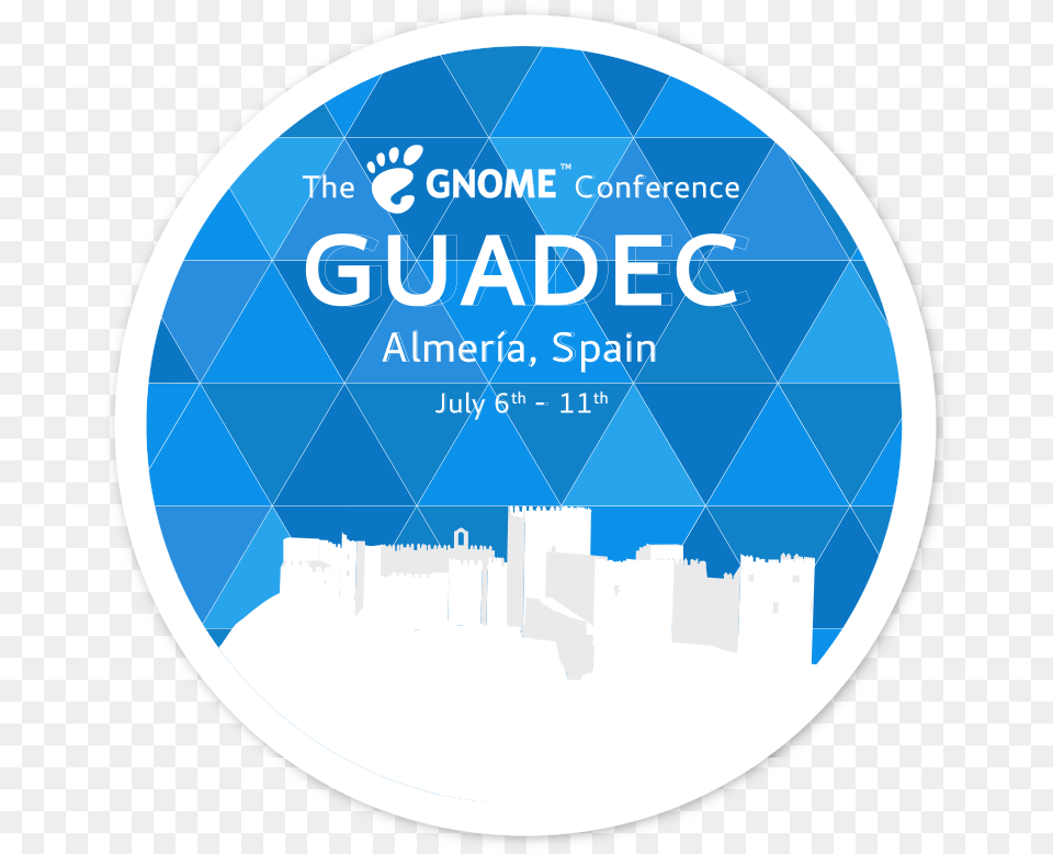 Emblema De Guadec Ubuntu Gnome, Advertisement, Poster, Disk Free Png Download