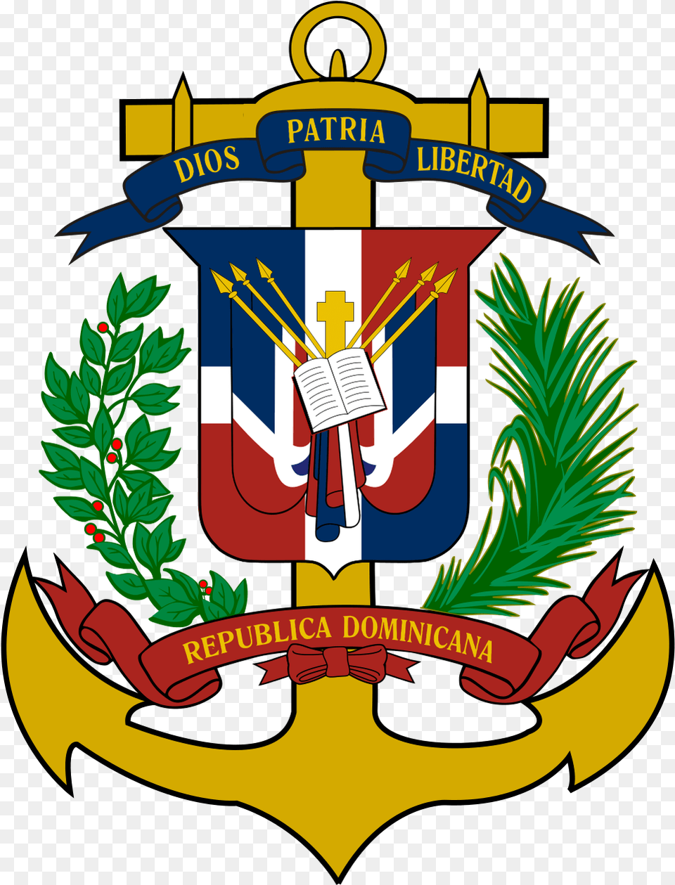 Emblema Fuerzas Armadas De Republica Dominicana, Electronics, Emblem, Hardware, Symbol Png Image