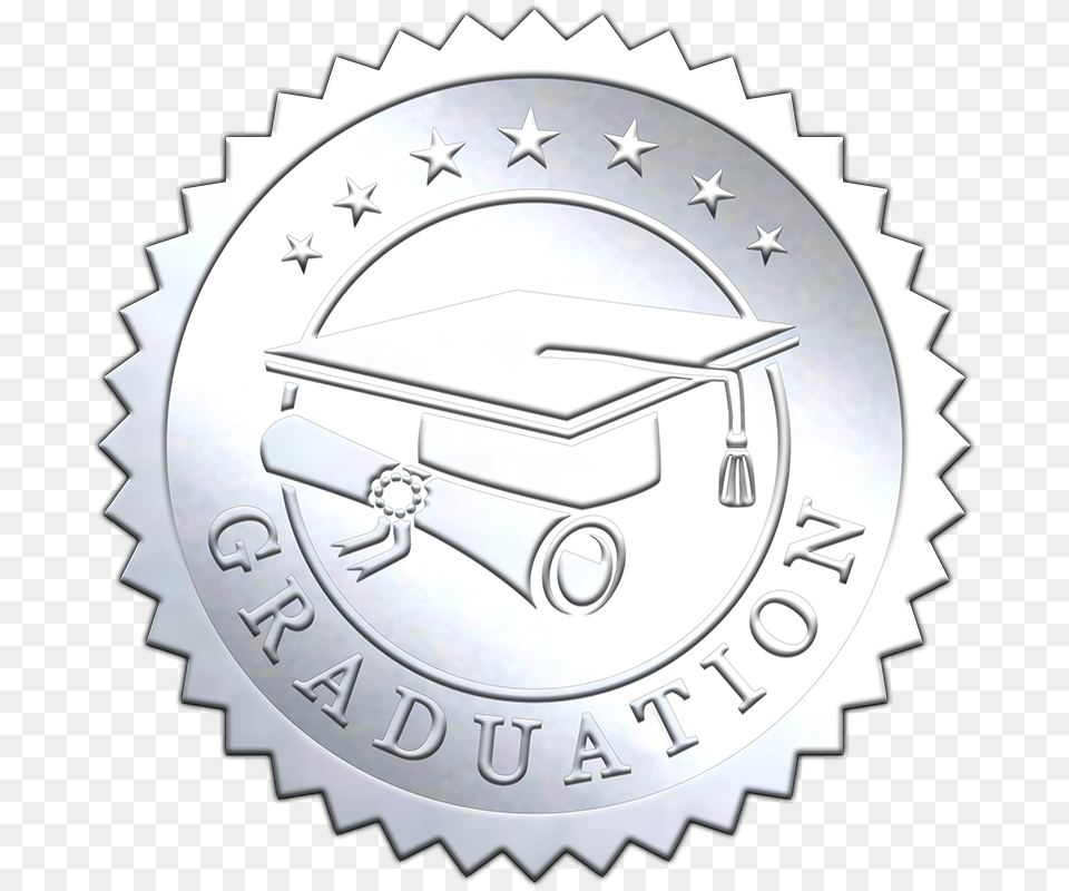 Embossed Silver Graduation Seals Budapest, People, Person, Mailbox Free Transparent Png