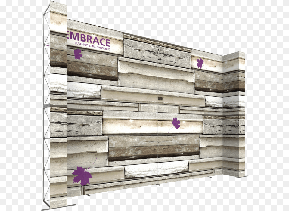 Embrace 10ft Quad Stacking Push Fit Tension Fabric Back Wall Trade Shows, Architecture, Lumber, Interior Design, Indoors Png Image