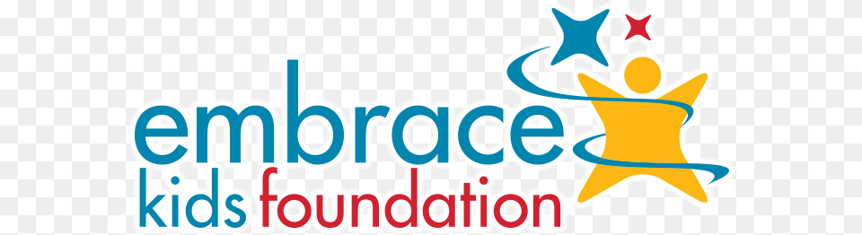 Embrace Kids Foundation, Logo, Sticker, Text Free Png Download