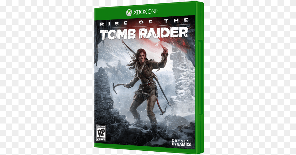 Embrace Lara39s Destiny With The New Rise Of The Tomb Rise Of The Tomb Raider Xbox One Console Game, Adult, Book, Female, Person Free Transparent Png