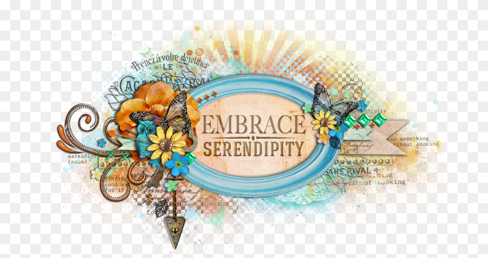 Embrace Serendipity Illustration, Art, Graphics, Collage, Animal Free Png Download