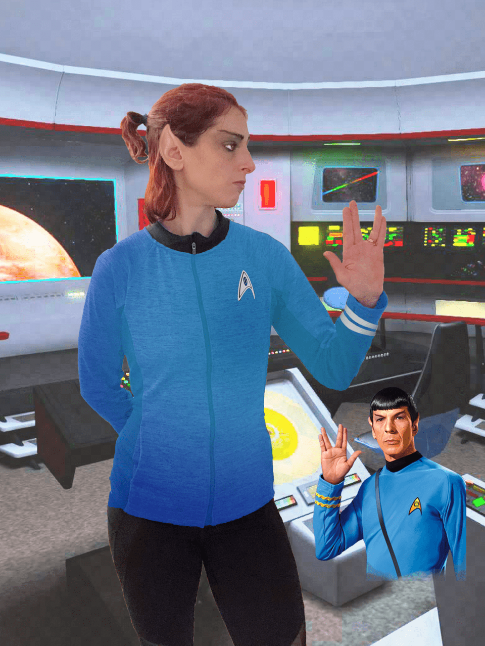 Embrace Your Inner Spock Fun, Adult, Female, Person, Woman Free Png Download