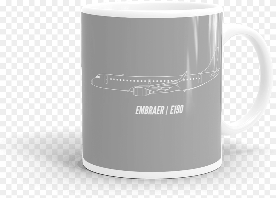 Embraer E190 Coffee Mug Coffee Cup, Beverage, Coffee Cup Png Image