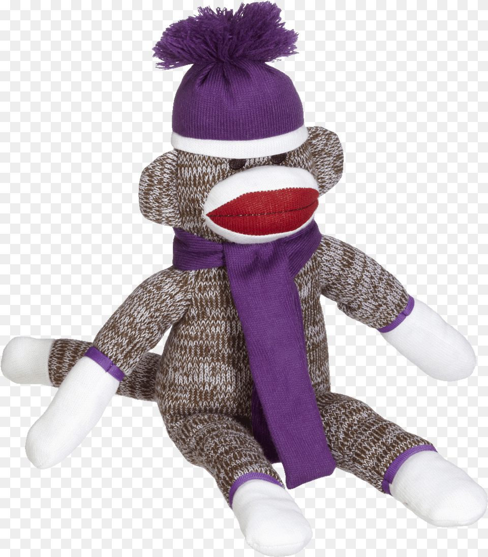 Embroider Buddy Sock Monkey Teddy Bear, Plush, Toy, Clothing, Doll Png