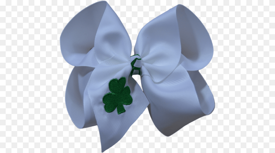 Embroidered Clover Bow Saint Patrick39s Day Hair Bow, Accessories, Formal Wear, Tie, Bow Tie Free Transparent Png