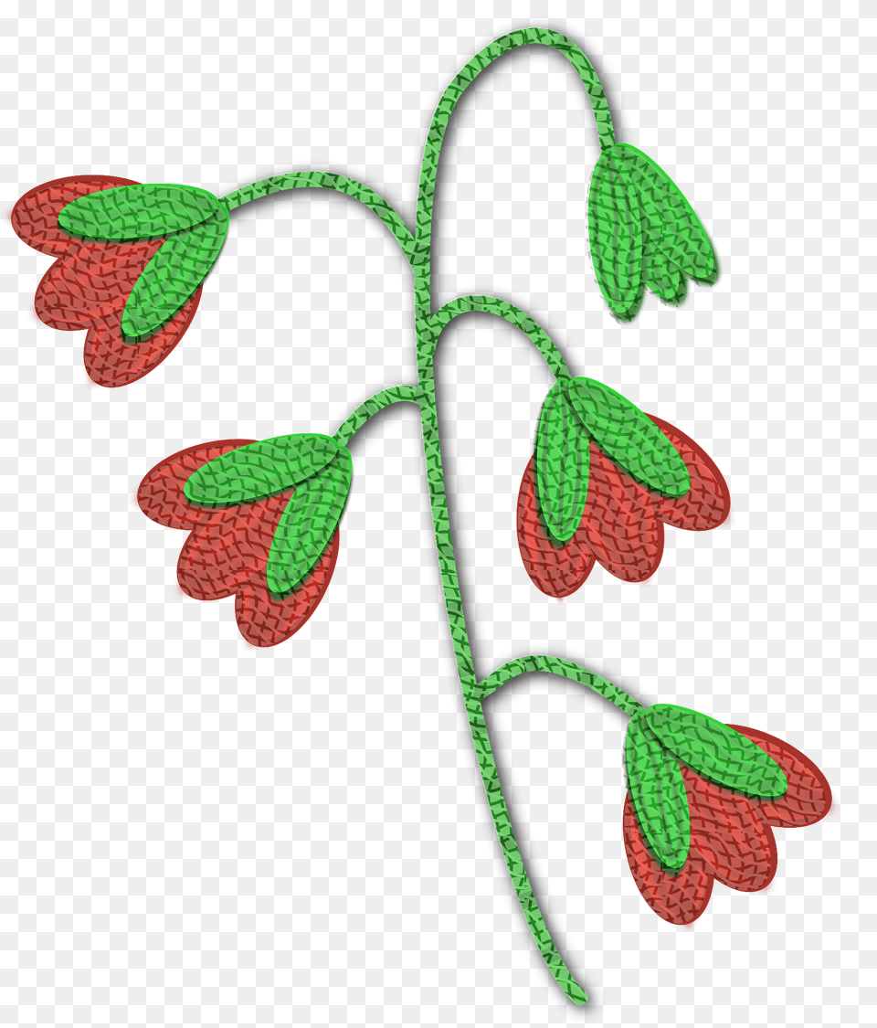 Embroidered Flower Clipart, Embroidery, Pattern, Stitch, Dynamite Png