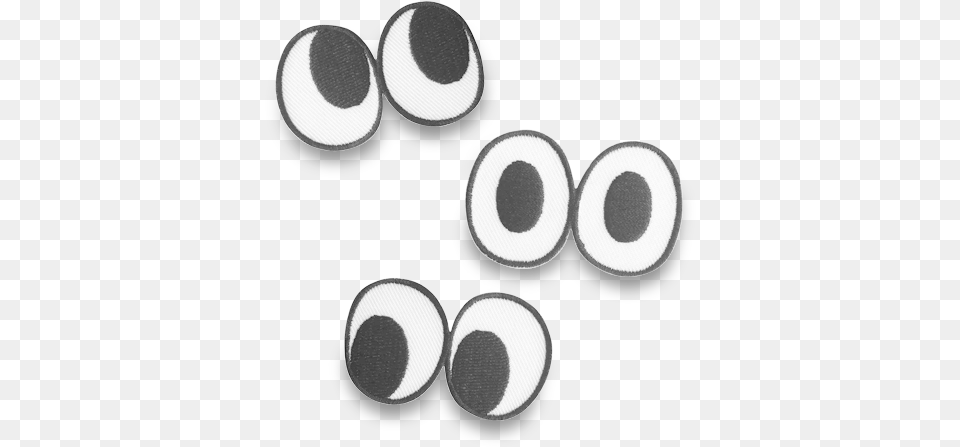 Embroidered Googly Eyes Circle, Electronics, Speaker Free Transparent Png