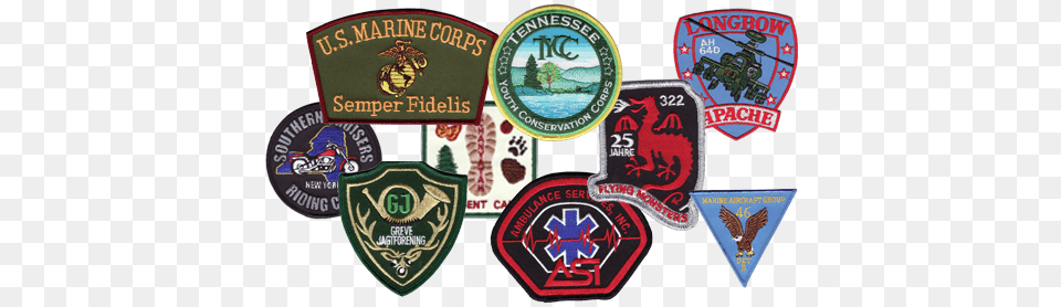 Embroidered Patches, Badge, Logo, Symbol Free Png Download
