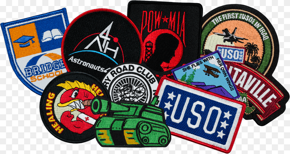 Embroidered Patches Patch Embroidery, Badge, Logo, Sticker, Symbol Free Png Download