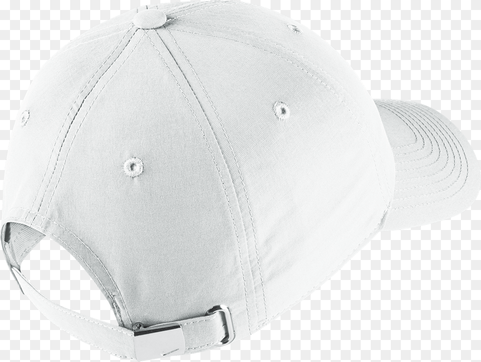 Embroidered White Cap Baseball Cap, Baseball Cap, Clothing, Hat, Helmet Png Image