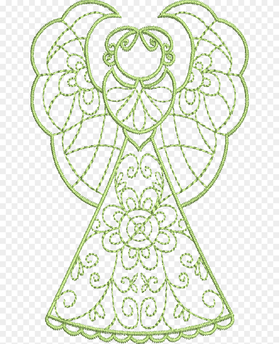 Embroidery, Pattern, Lace Free Png Download