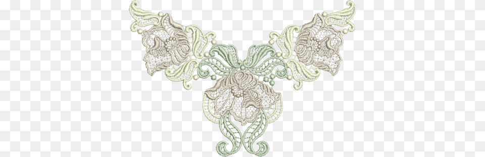 Embroidery, Pattern, Lace, Accessories, Jewelry Png Image