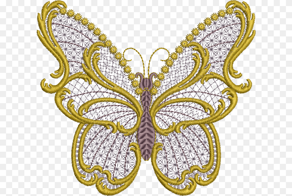 Embroidery Designs In Gold, Pattern, Accessories, Jewelry, Necklace Png Image