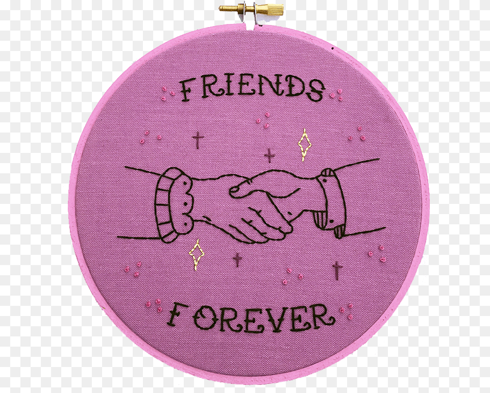 Embroidery Hoop Best Friends, Pattern, Stitch Free Png Download