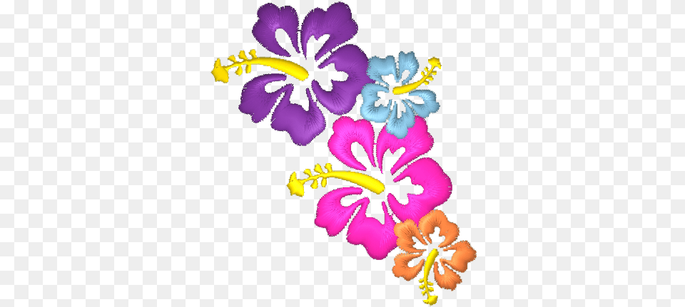 Embroidery Options Flowers Kids Travel Zone Hibiscus Clip Art, Flower, Plant Png