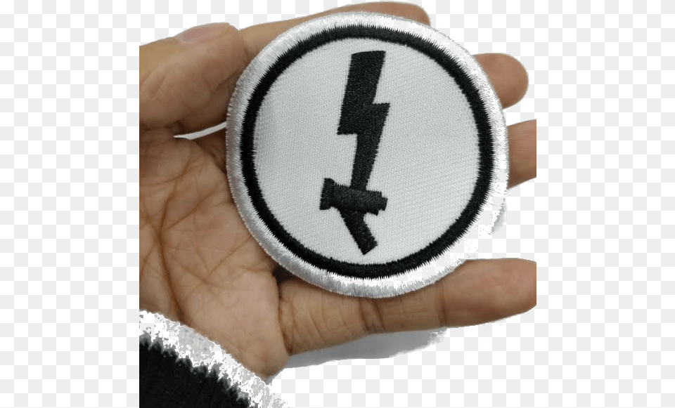 Embroidery Patch Emblem, Badge, Logo, Symbol, Electronics Free Png