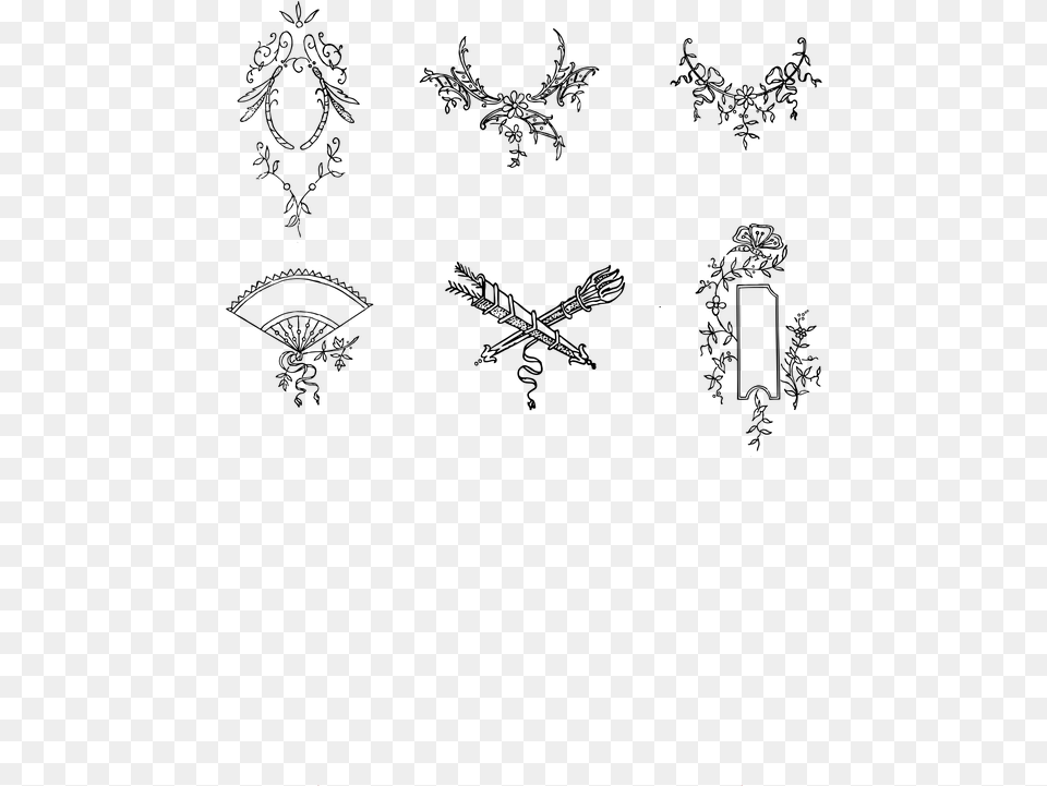 Embroidery Pattern Embroidery Pattern Stitch Embroidery, Gray Free Transparent Png