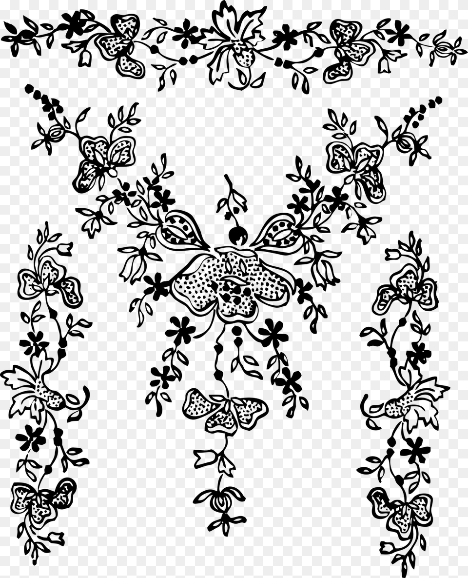 Embroidery Vintage Sew Plant These Save The Bees, Gray Free Transparent Png