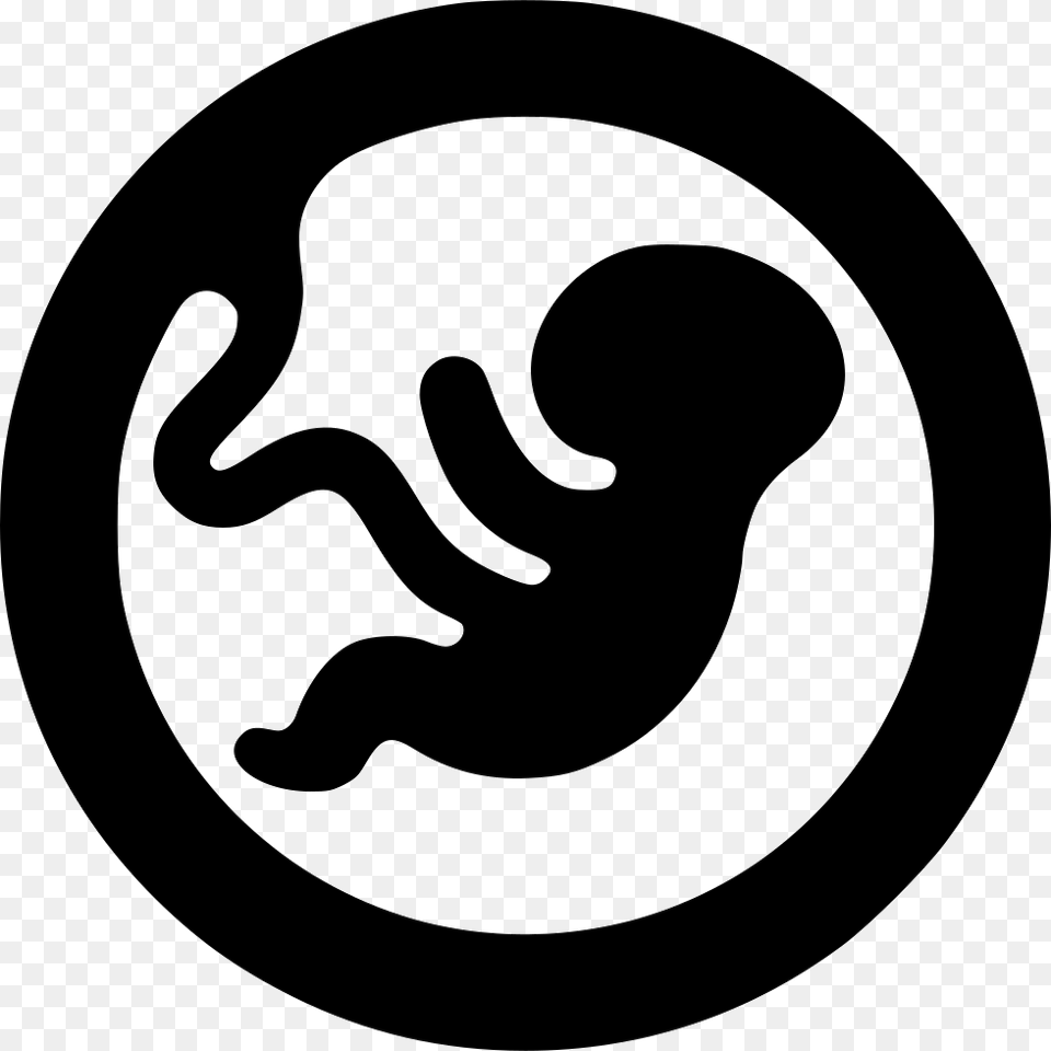 Embryo Recycle Symbol Black Background Free Png