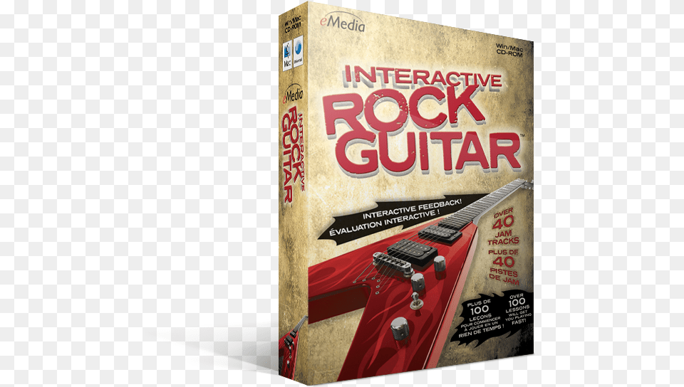 Emedia Interactive Rock Guitar Flyer, Electric Guitar, Musical Instrument Png Image