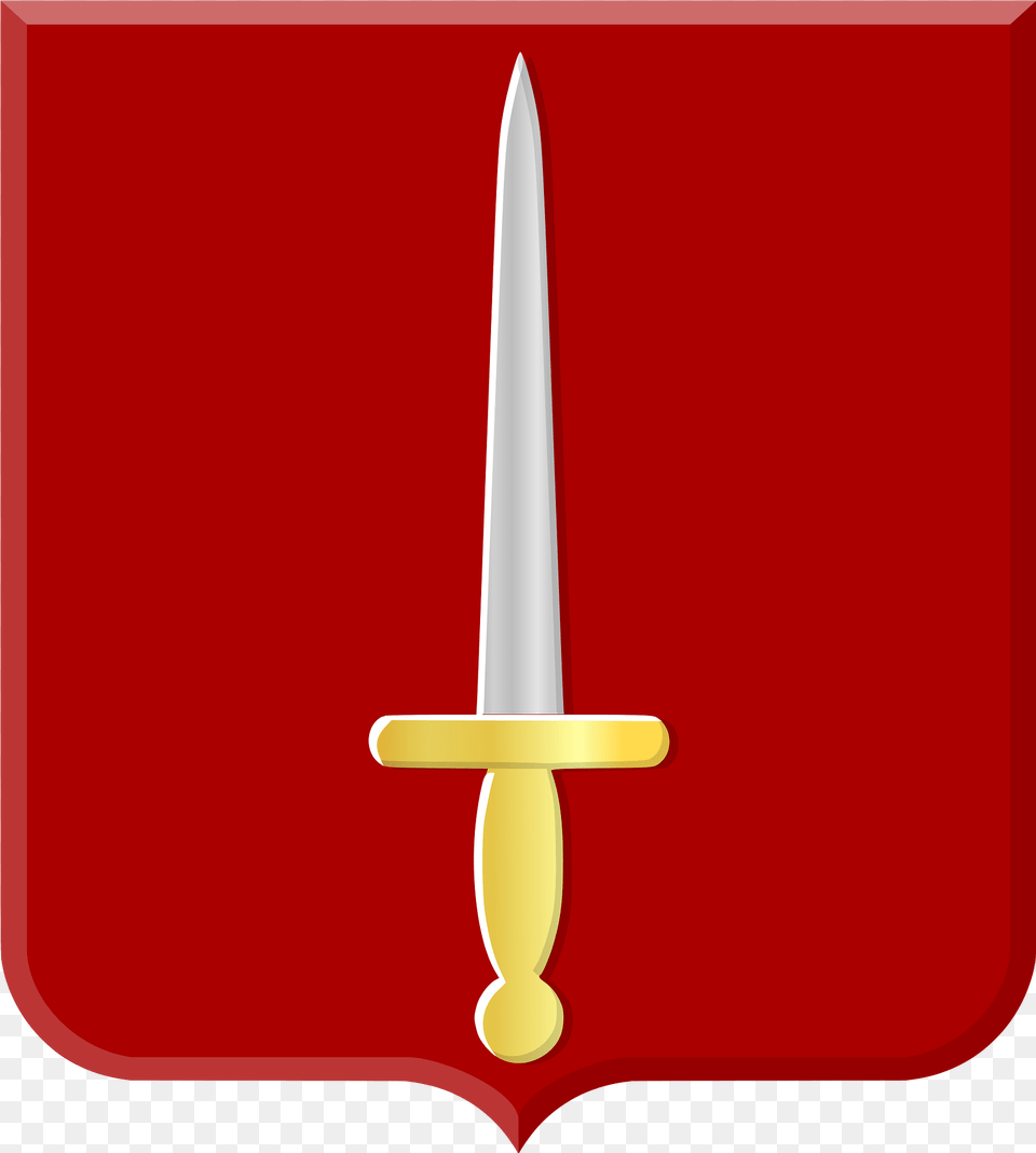 Emelisse Heerlijkheidswapen Clipart, Blade, Dagger, Knife, Sword Free Transparent Png