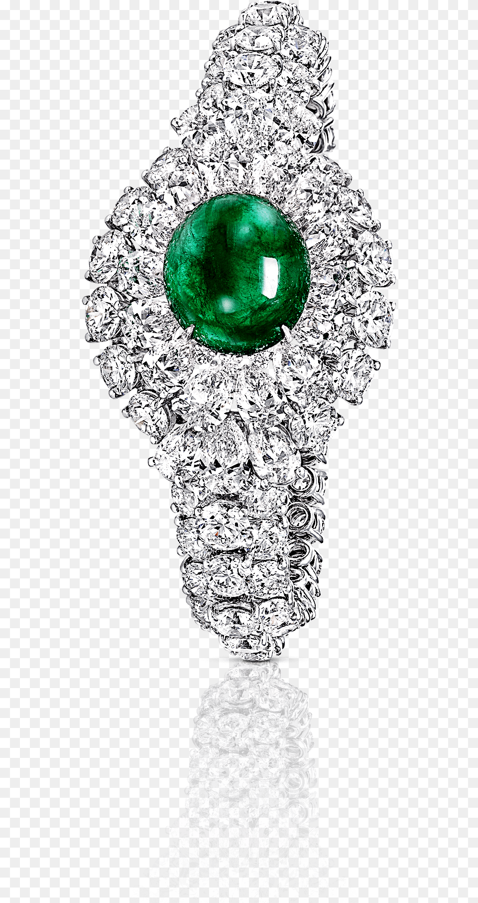 Emerald And Diamond Bracelet By Graff Emerald, Accessories, Jewelry, Gemstone, Ornament Free Png Download