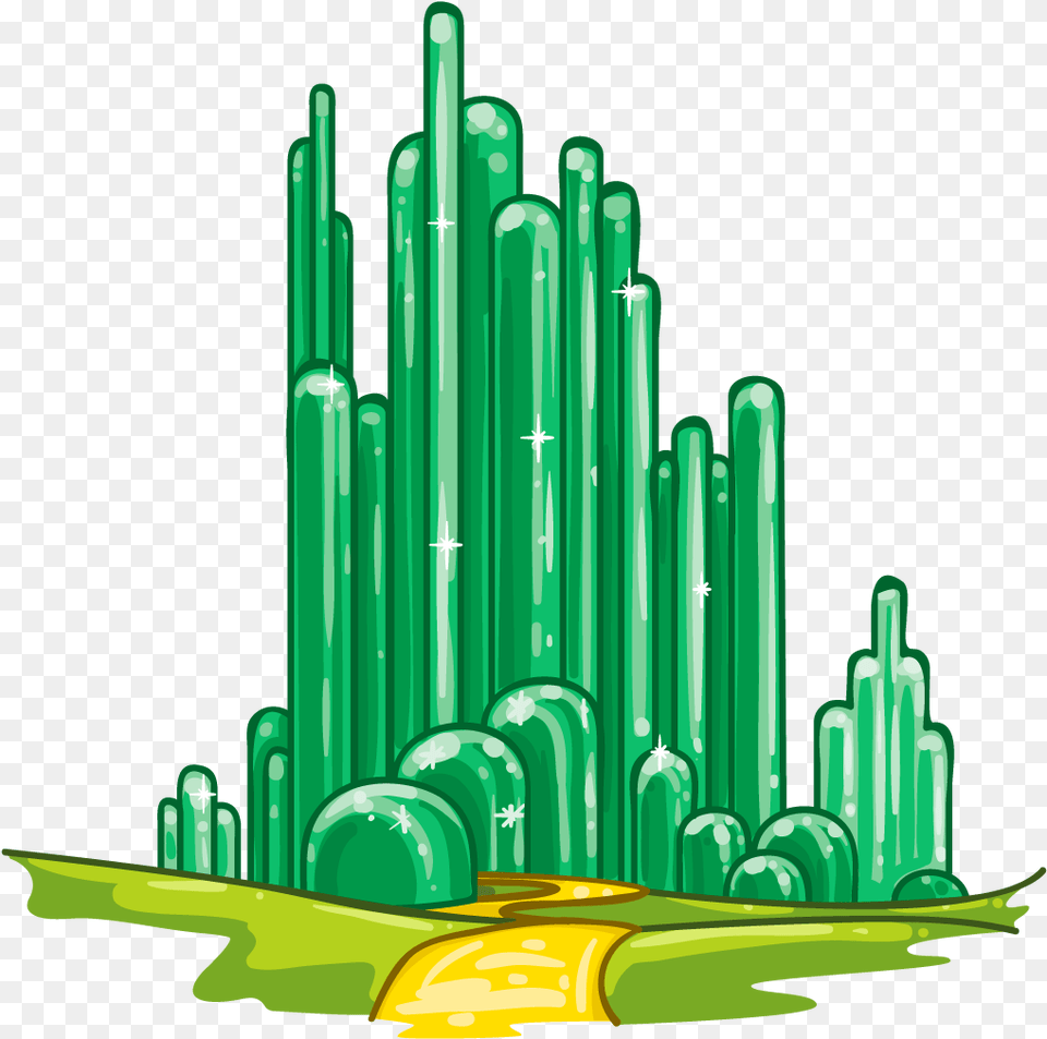 Emerald City Emerald City Wizard Of Oz, Art, Graphics, Green, Urban Png Image