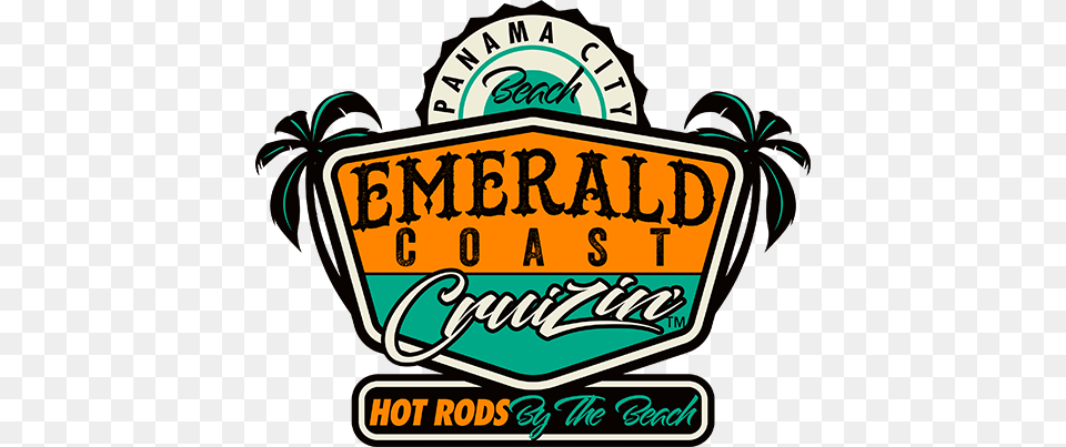 Emerald Coast Cruizin Panama City Beach Classic Car Show, Logo, Architecture, Building, Hotel Free Png