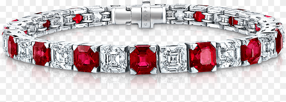 Emerald Cut Ruby Bracelet, Accessories, Jewelry, Diamond, Gemstone Free Png Download