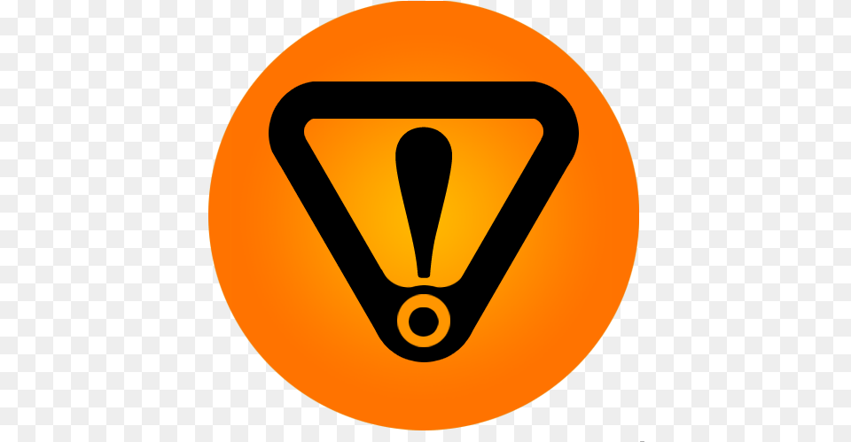 Emergency Alert 1708 For Android Released U2013 Mccondachcom Android Warning Icon Orange, Sign, Symbol, Disk Png