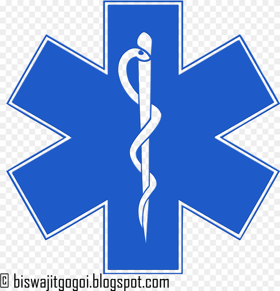 Emergency Clipart Star Of Life Ems, Cross, Symbol, Emblem, Sign Free Png