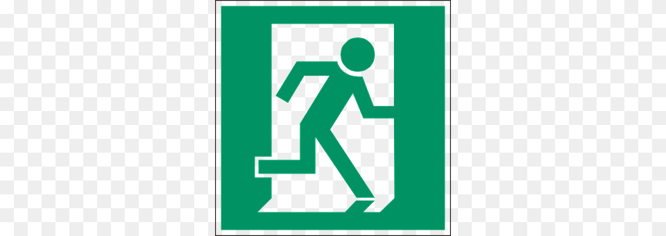 Emergency Exit Sign, Symbol Png Image