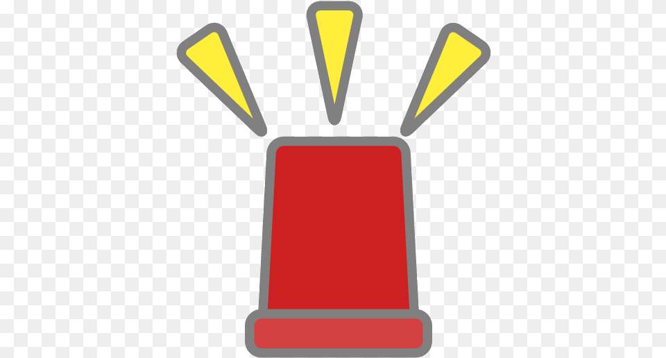 Emergency Lamp Icon Clip Art Illustration Material, Device, Grass, Lawn, Lawn Mower Free Png Download