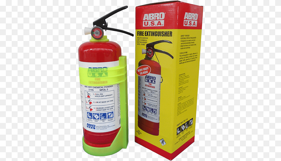 Emergency Products Abro Fire Extinguisher, Cylinder Free Png