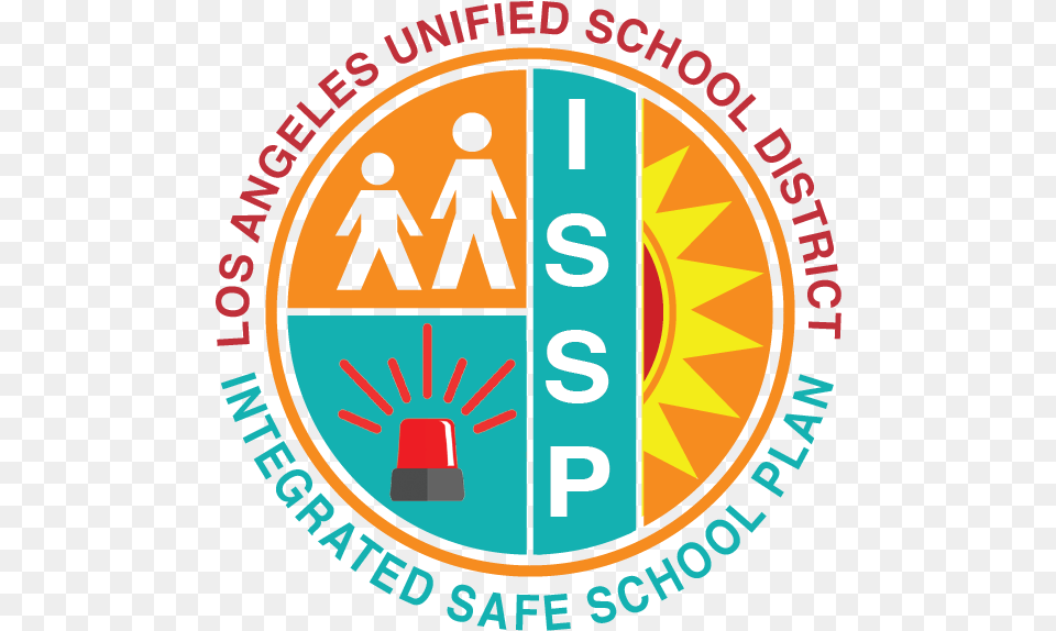 Emergency Services Integrated Safe School Plan Jpg Angeles Unified School District, Logo, Person, Photography, Symbol Free Png