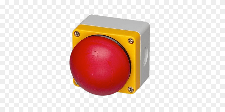 Emergency Stop Button Big Round Transparent, Light, Traffic Light, Electrical Device, Switch Free Png