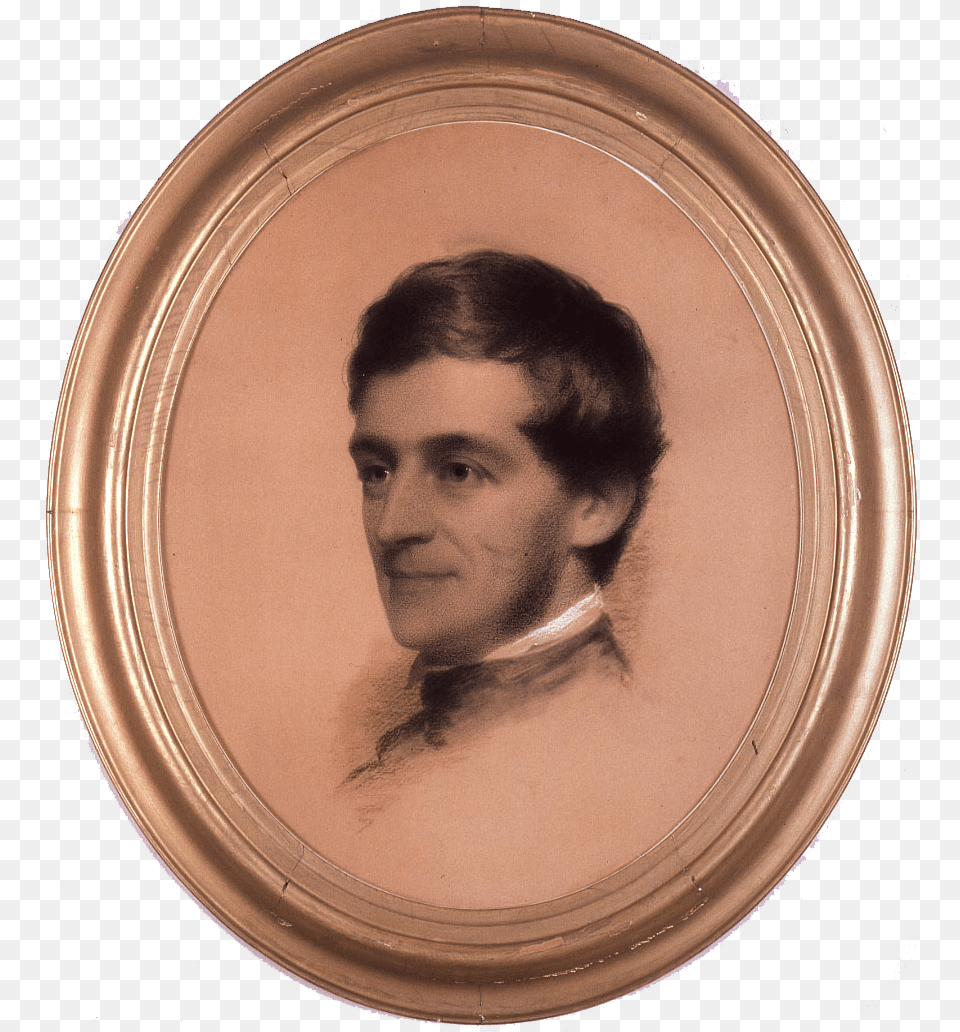 Emerson By Johnson 1846 Ralf Uoldo Emerson, Art, Bronze, Face, Portrait Free Transparent Png