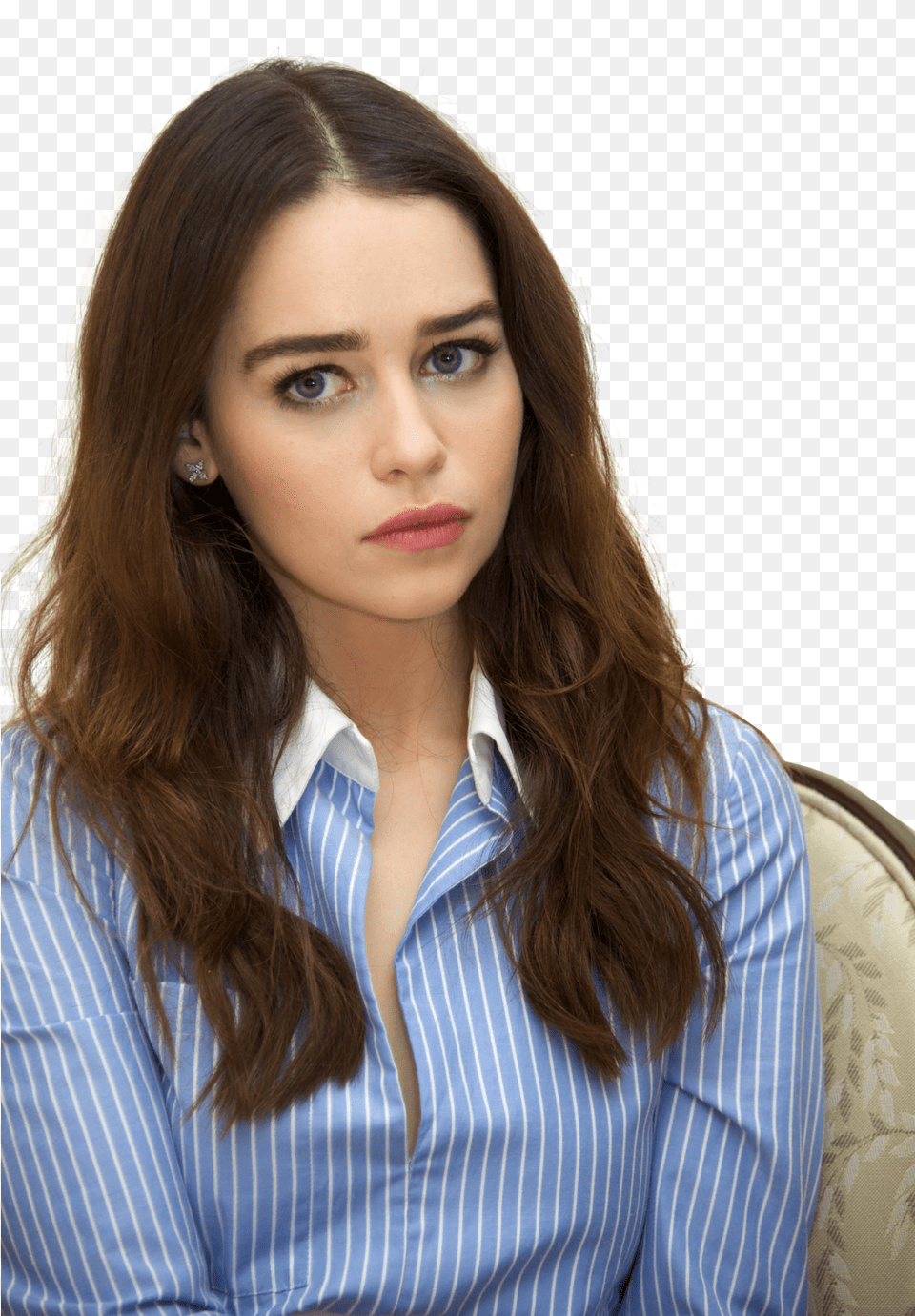 Emilia Clarke Background Emilia Clarke, Head, Long Sleeve, Photography, Portrait Free Png Download