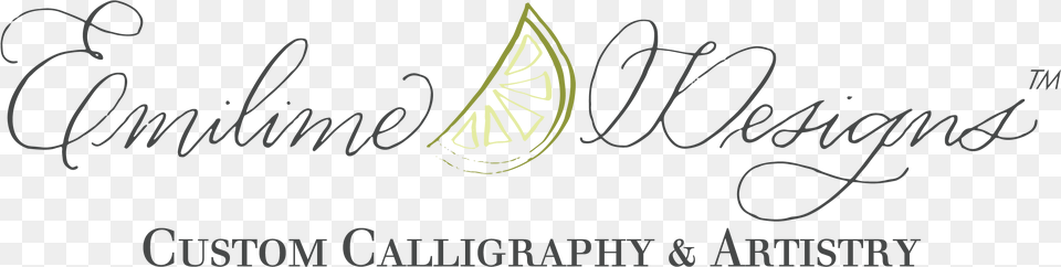 Emilime Designs Logo Calligraphy, Text, Handwriting, Blackboard Free Transparent Png