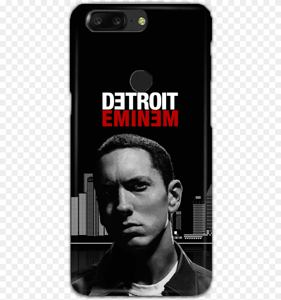 Eminem Detroit Phone Case Detroit, Portrait, Photography, Face, Head Free Png Download