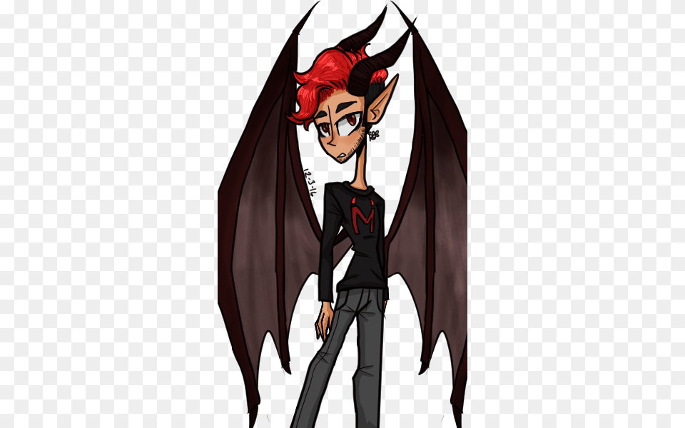 Eminem Drawing Demonic Demon Markiplier, Book, Comics, Publication, Person Png