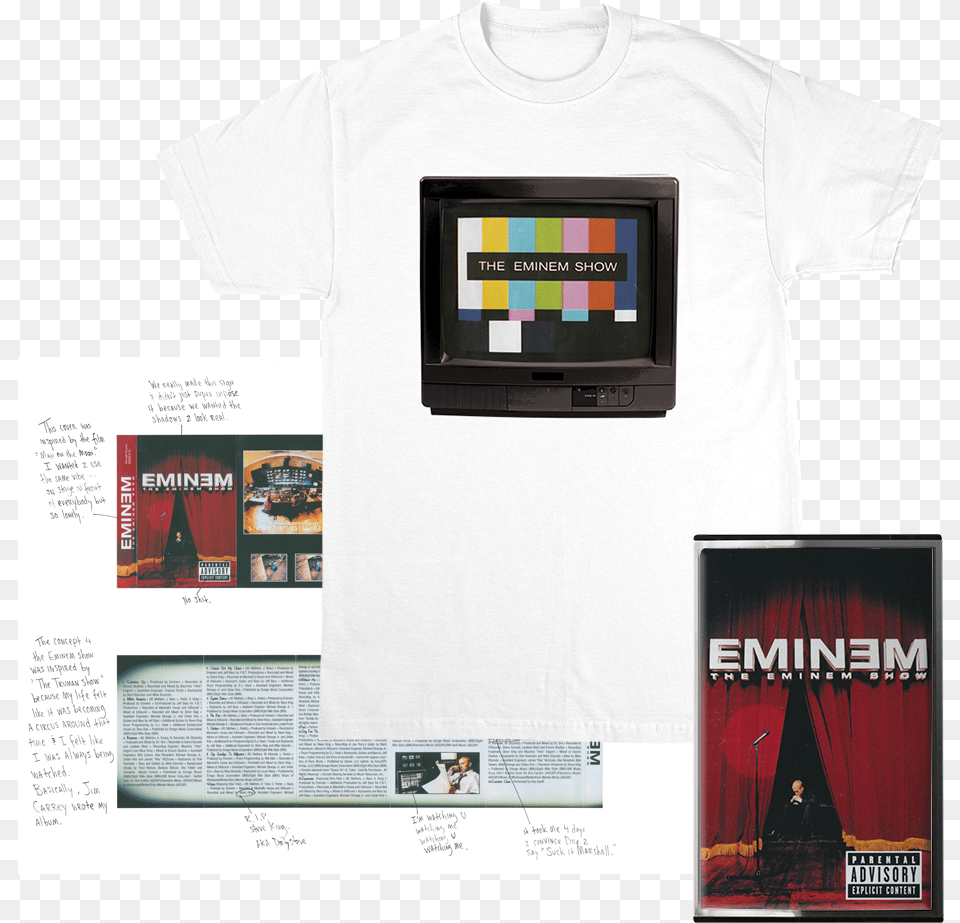 Eminem Show Anniversary Capsule, Clothing, T-shirt, Computer Hardware, Electronics Free Png Download