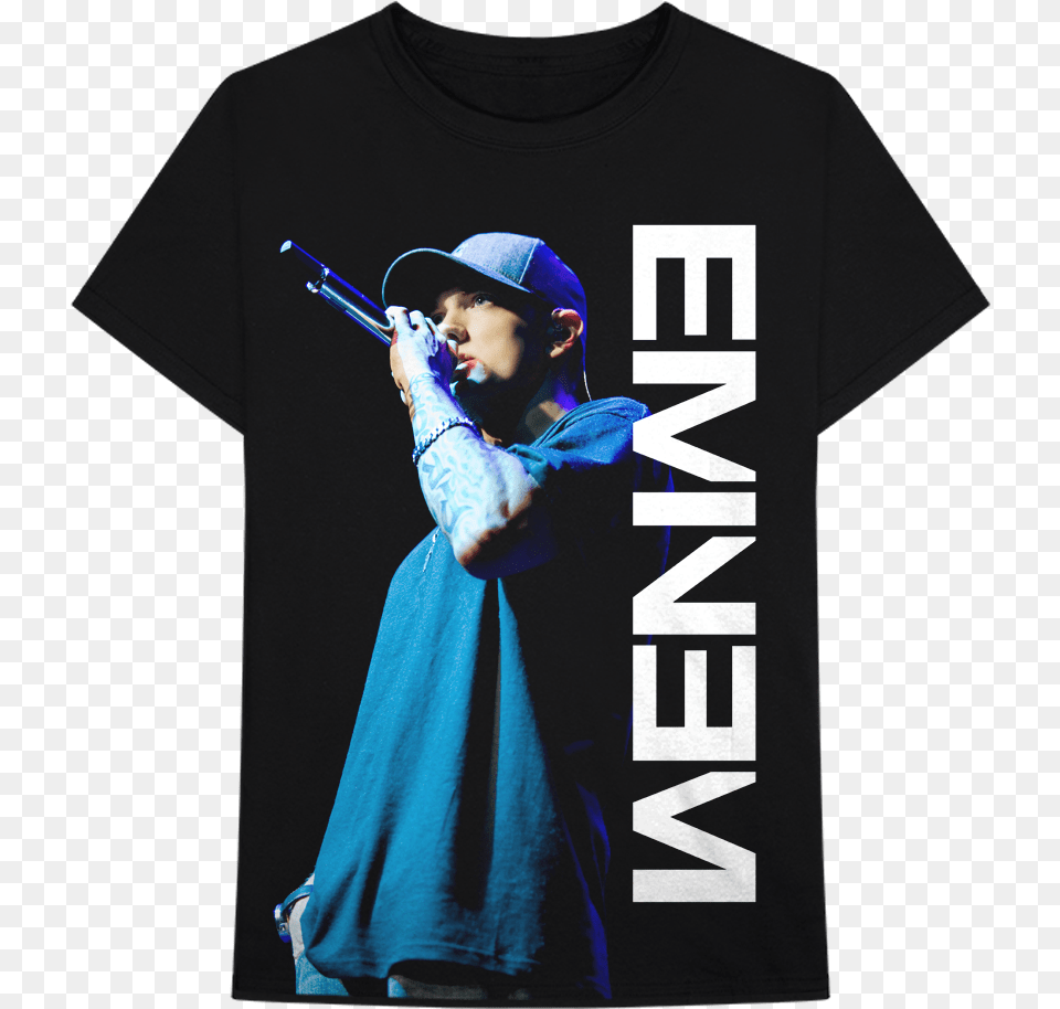 Eminem T Shirt Design, T-shirt, Clothing, Adult, Person Free Png