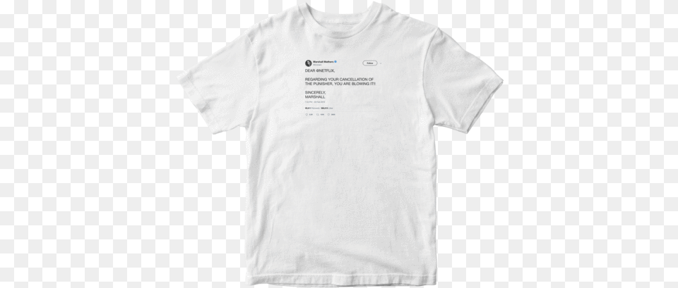 Eminem The Punisher U2013 Tee Tweets Kanye West T Shirt Twitter, Clothing, T-shirt Free Png Download