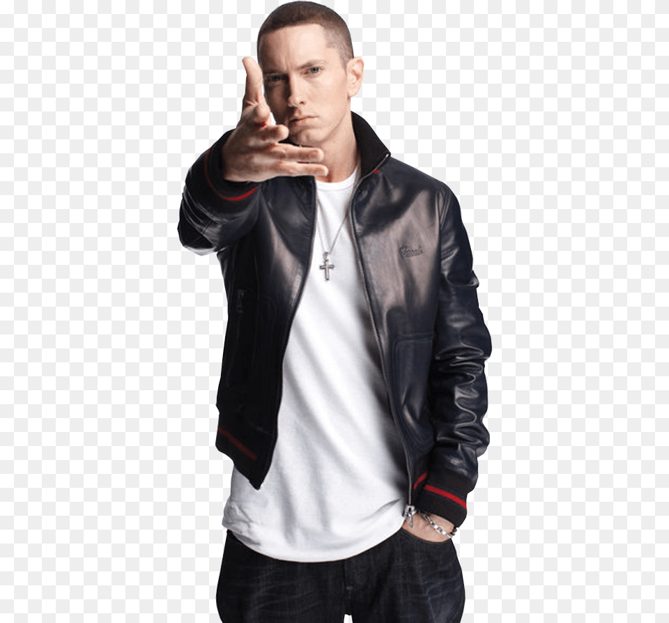 Eminem The Rap God Eminem, Jacket, Clothing, Coat, Sweater Free Png